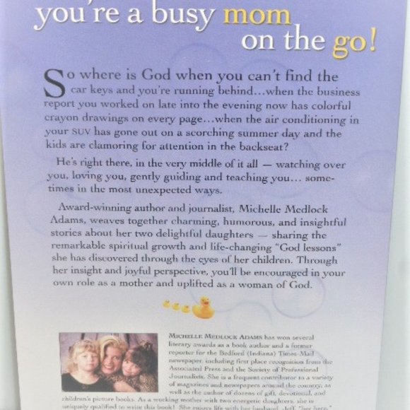 LITTLE BLESSINGS from a BIG GOD Michelle Adams Busy Mom Watch Me Trust Dog - Picture 4 of 4